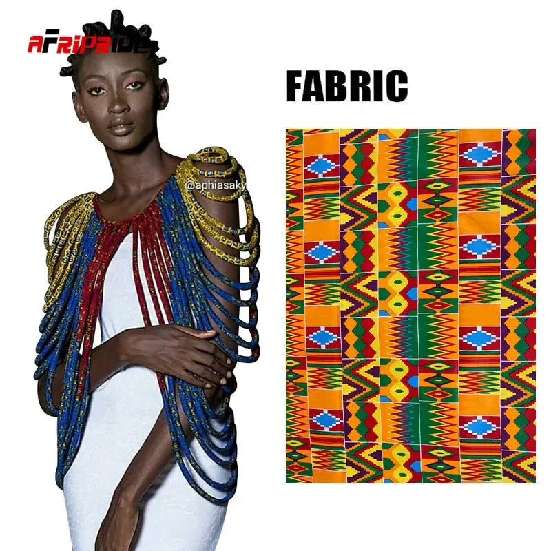 African Multi Straps Necklaces Fashion Accessories Jewelry Gift Fabric Print Necklace