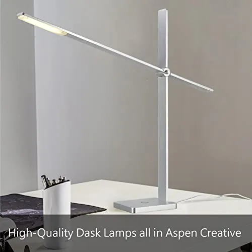 Aspen Creative, Light Grey 40182-31, 14-1/2" High Transitional Ceramic Table Hardback Empire Shaped Lamp Shade in White, 10" Wide