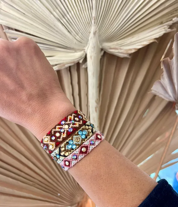 Be The Change - Friendship Bracelet - Beige
