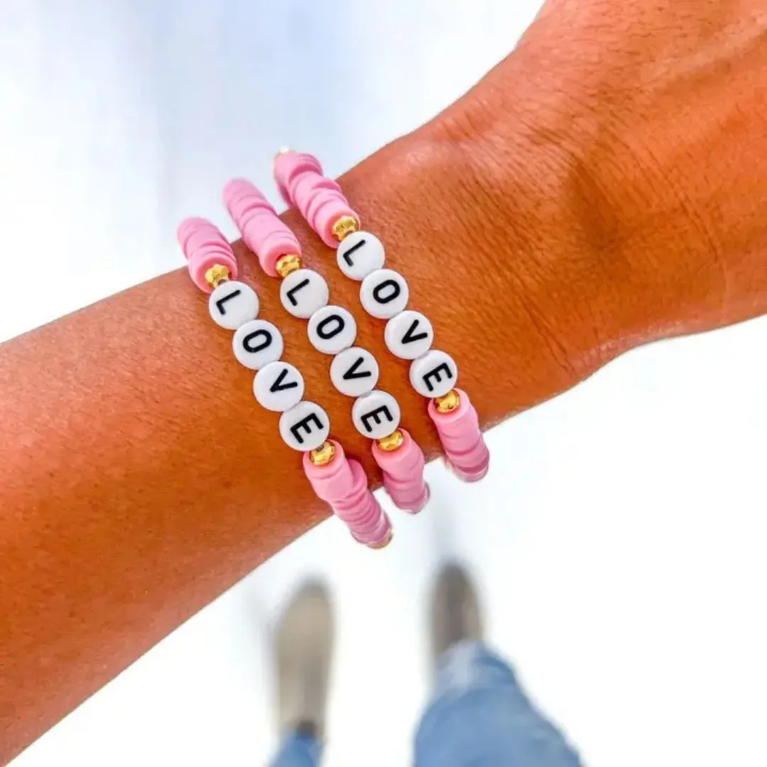 Beaded Love Bracelet