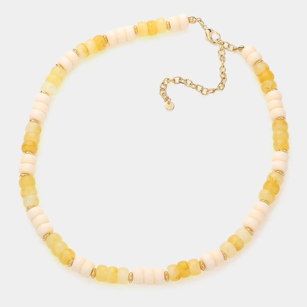 iLLASPARKZ Chunky Beaded Necklace