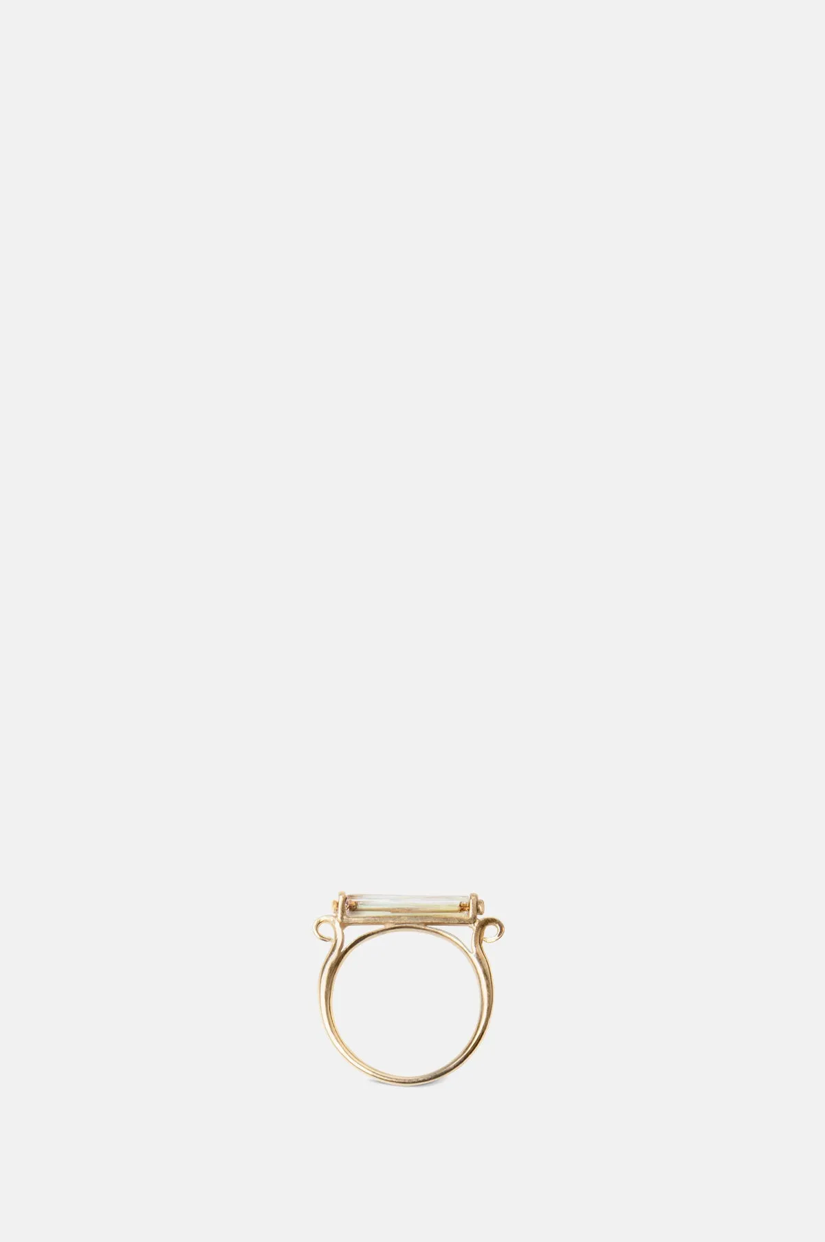 Iridescent Bar Ring