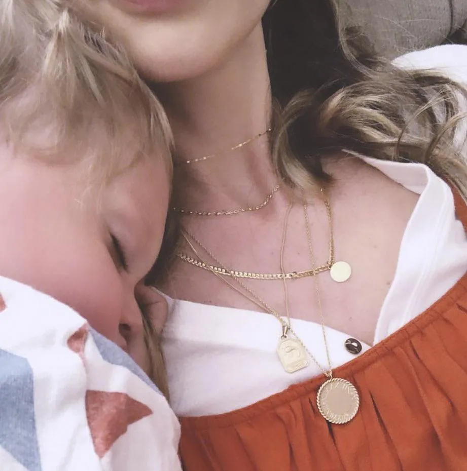 Medallion Signet Necklace