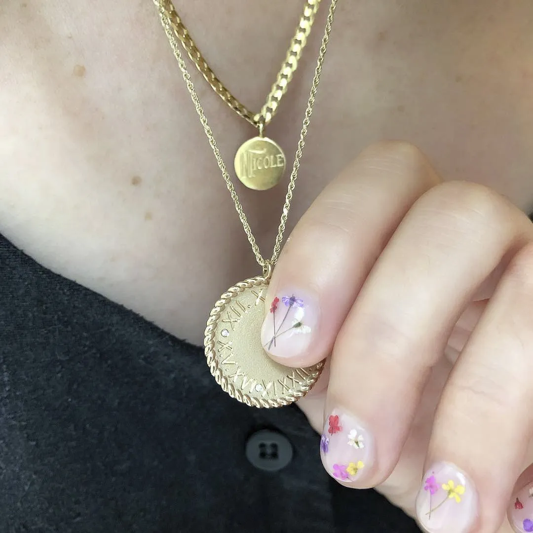 Medallion Signet Necklace