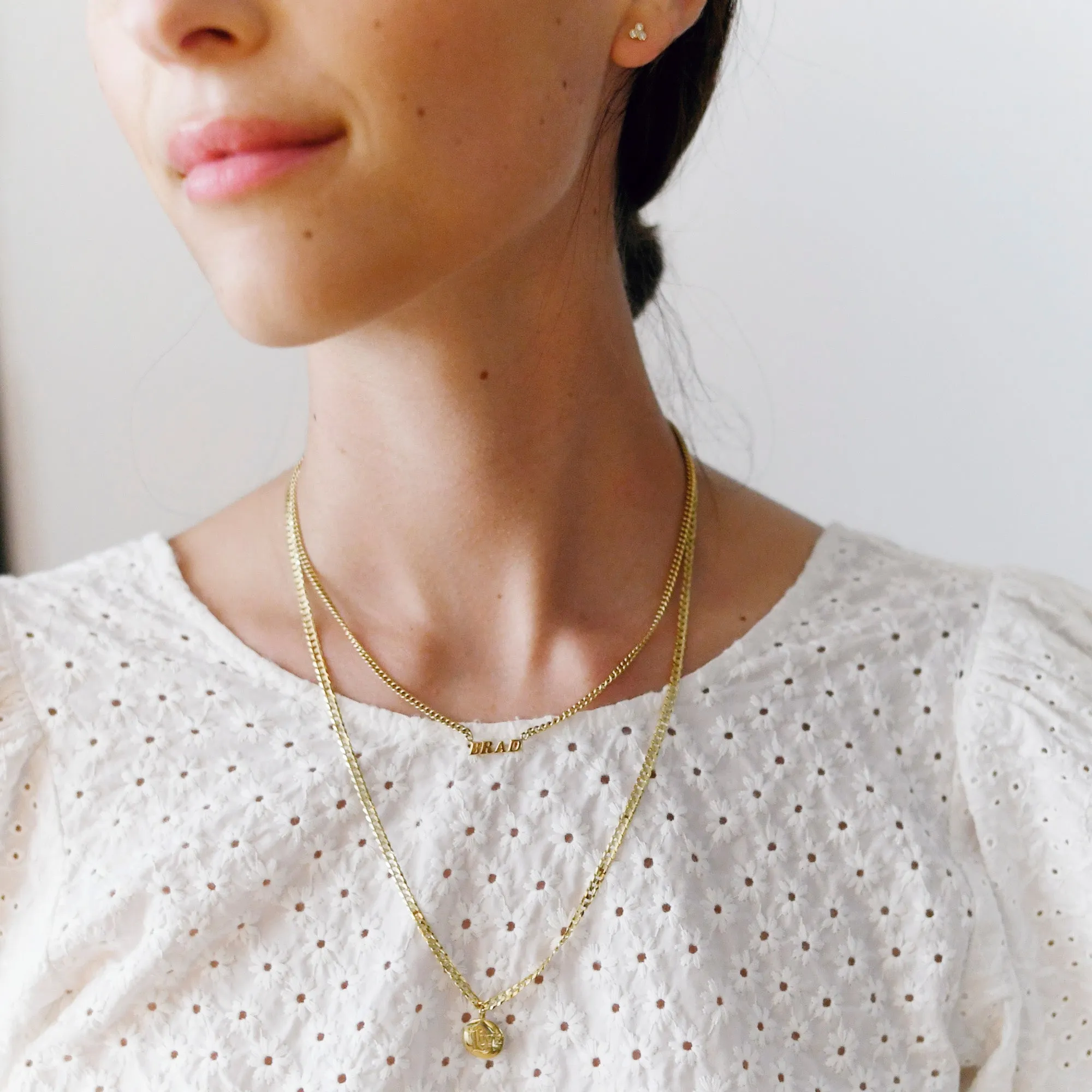 Medallion Signet Necklace