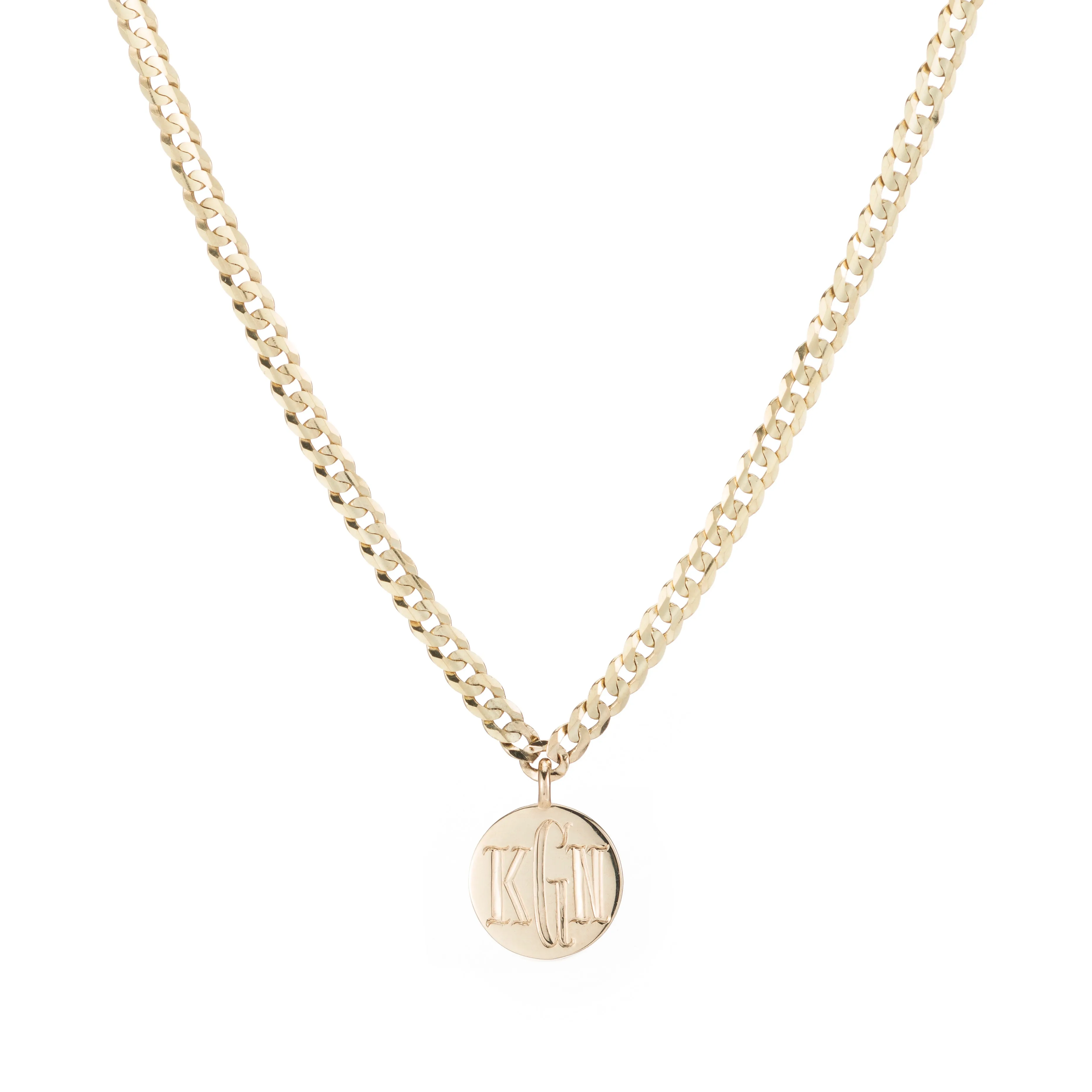 Medallion Signet Necklace