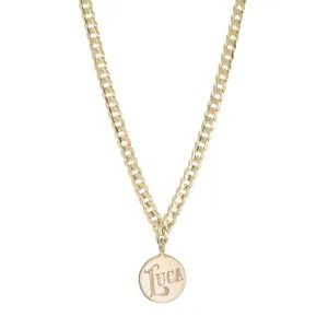Medallion Signet Necklace