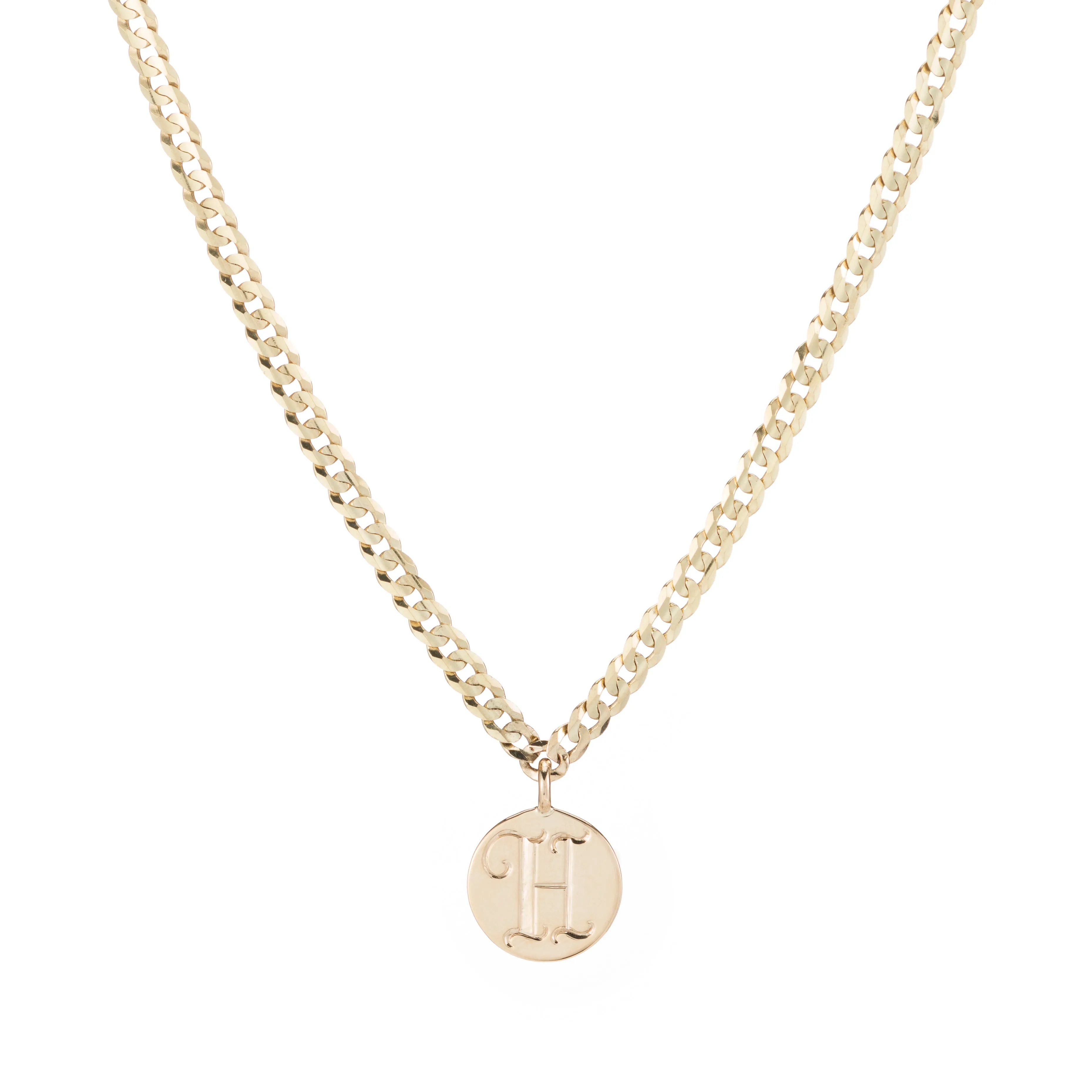 Medallion Signet Necklace