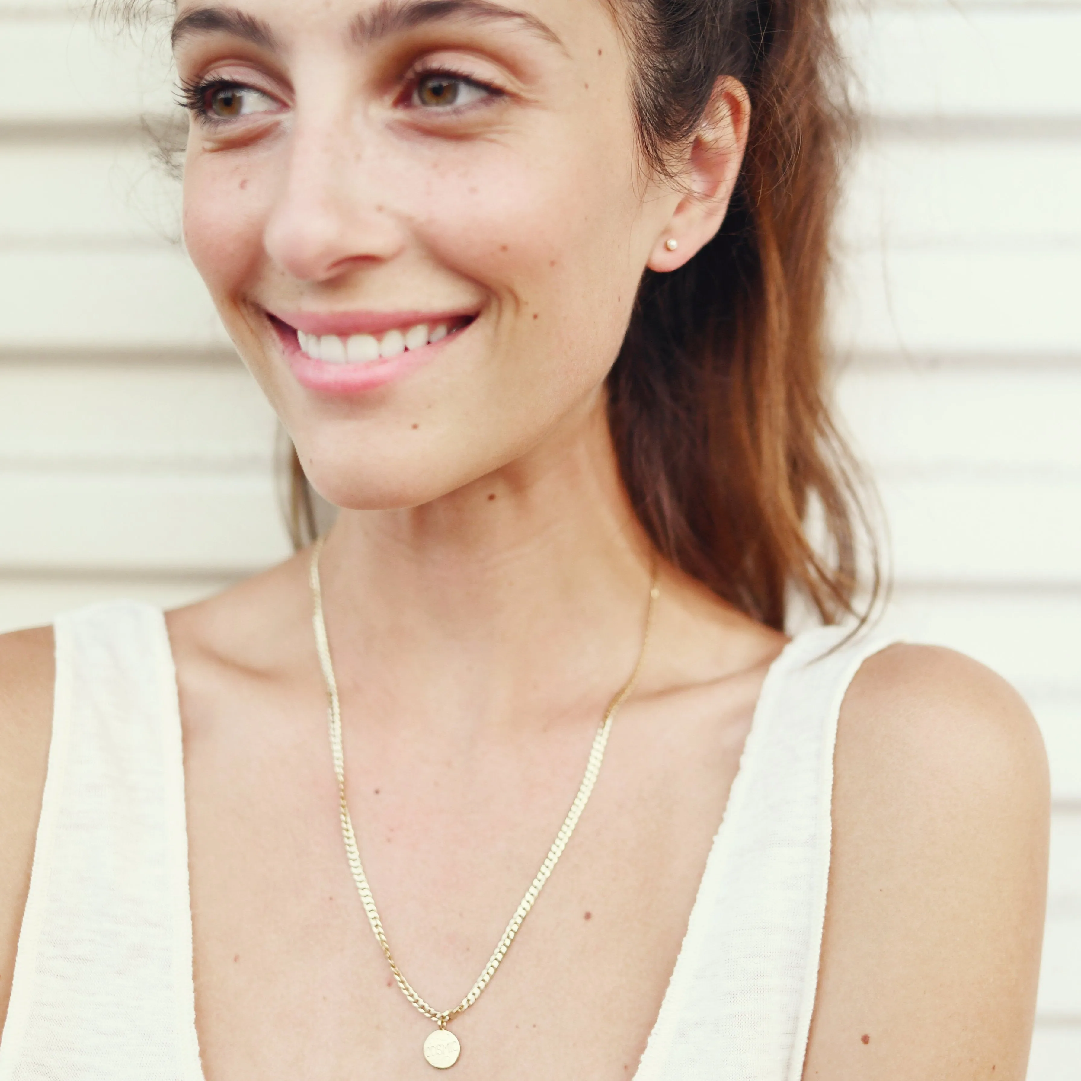 Medallion Signet Necklace