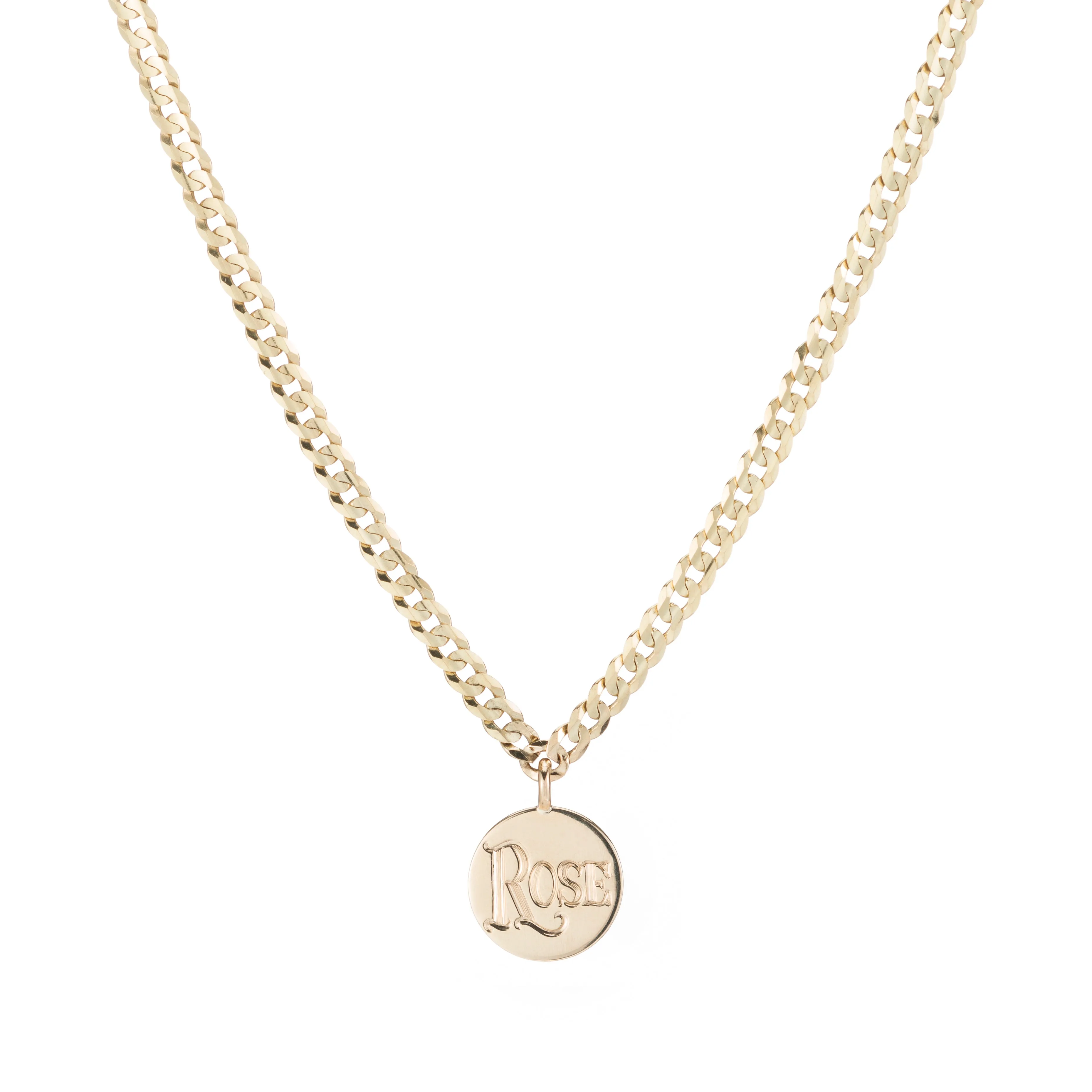 Medallion Signet Necklace