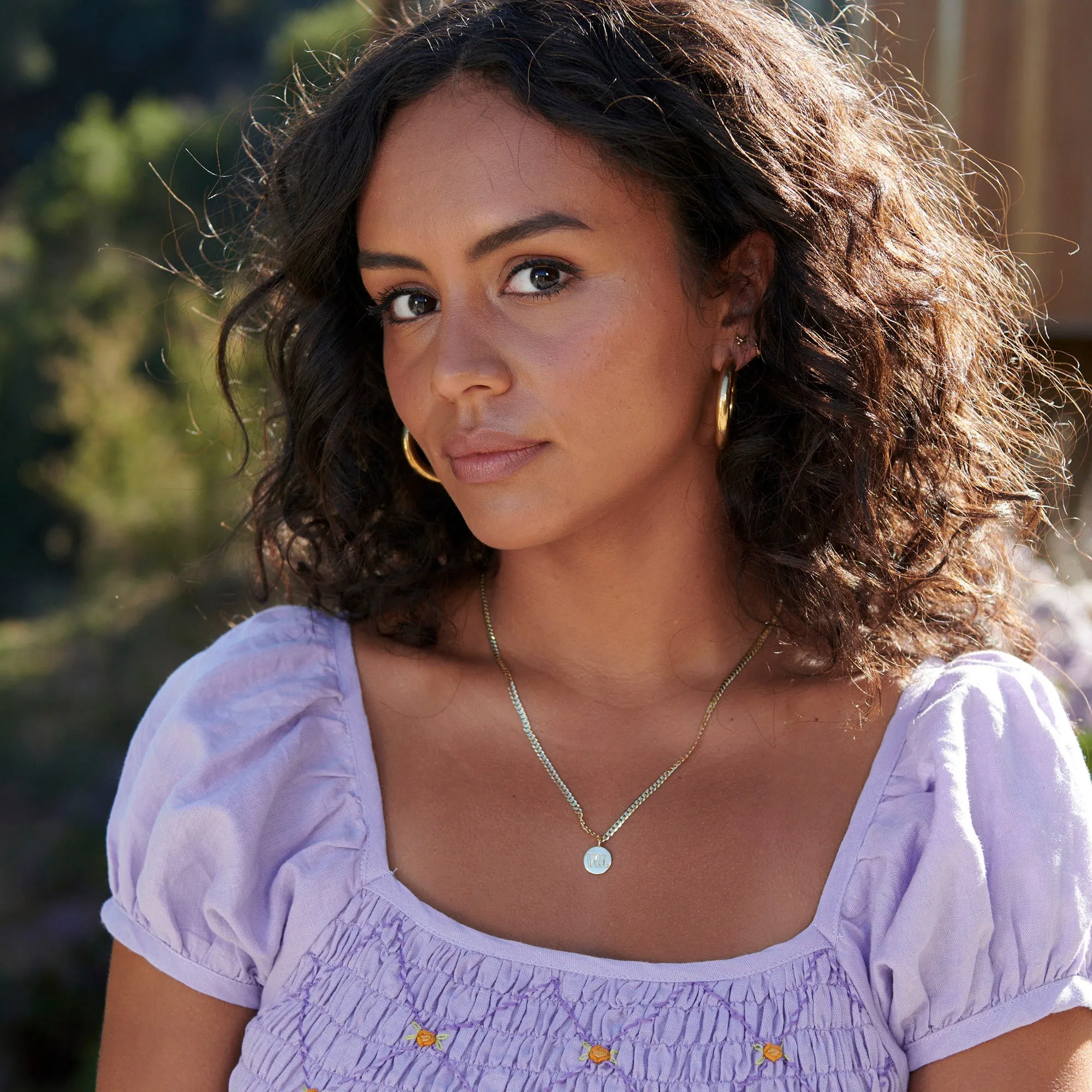 Medallion Signet Necklace