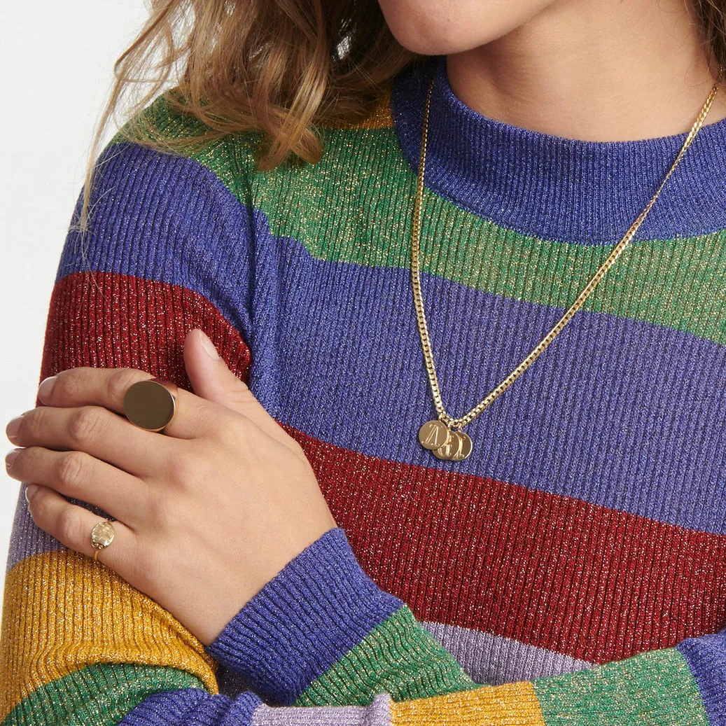 Medallion Signet Necklace