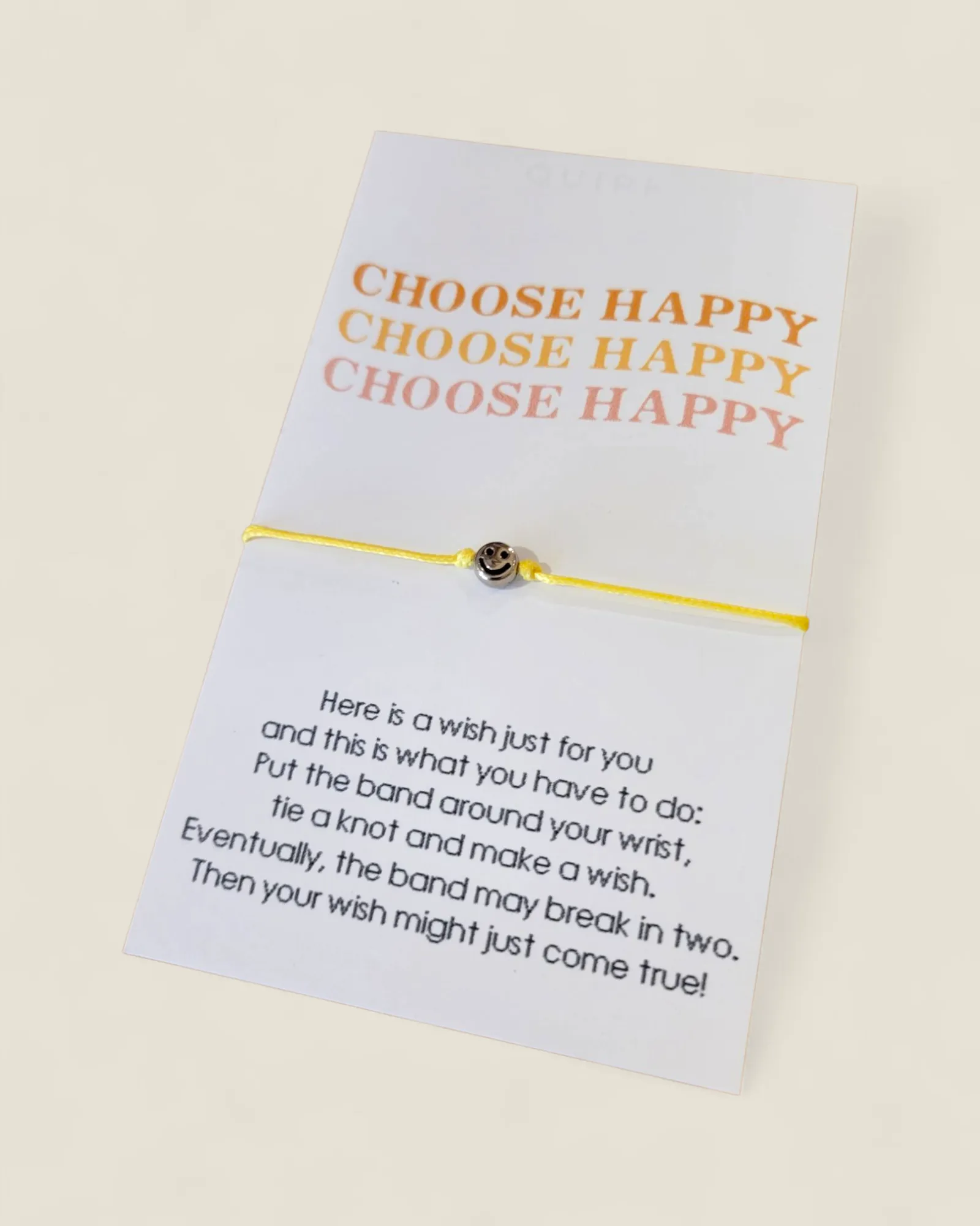 Quirk Handmade Jewelry, Wish Bracelets