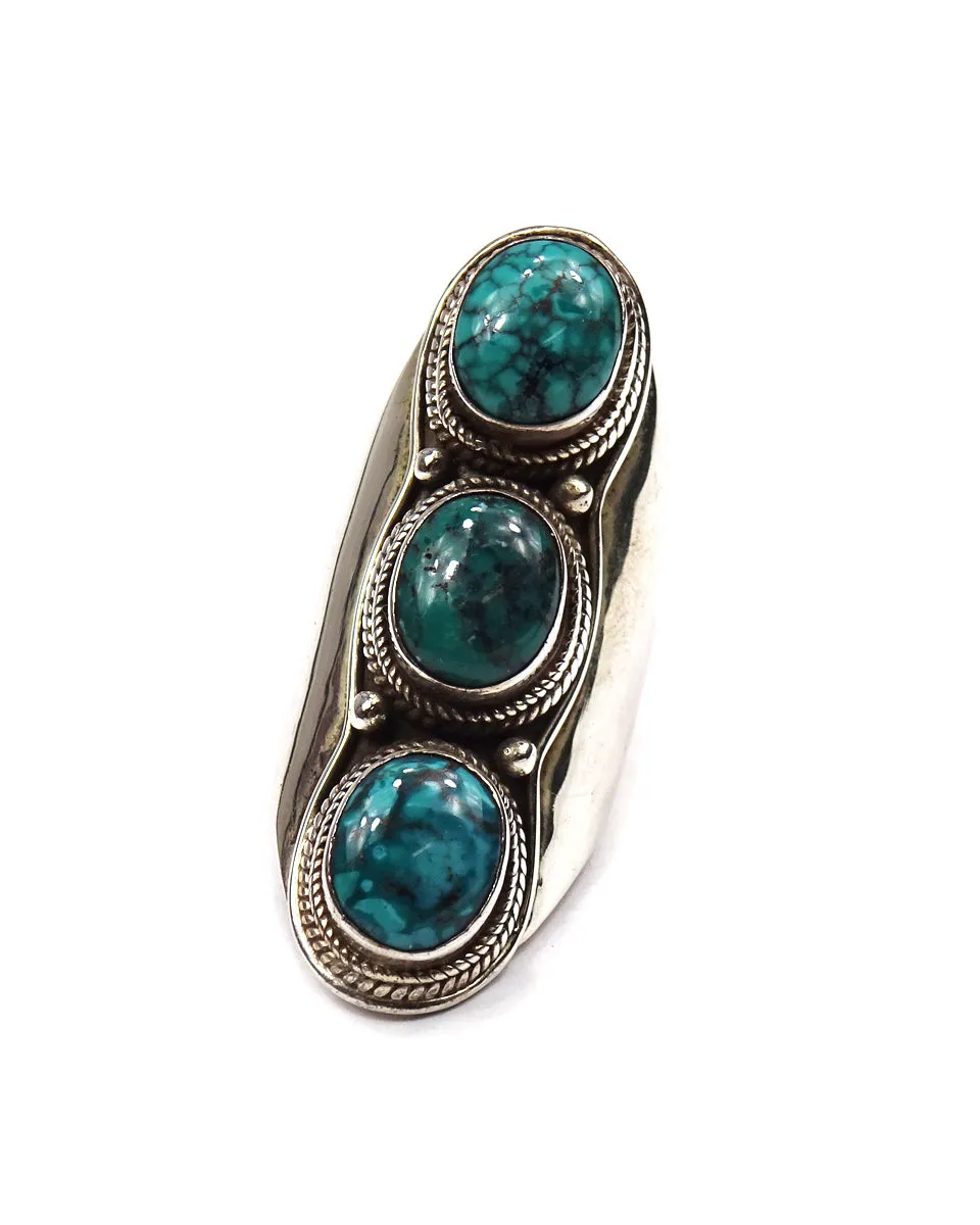 Simple Triple Stone Ring