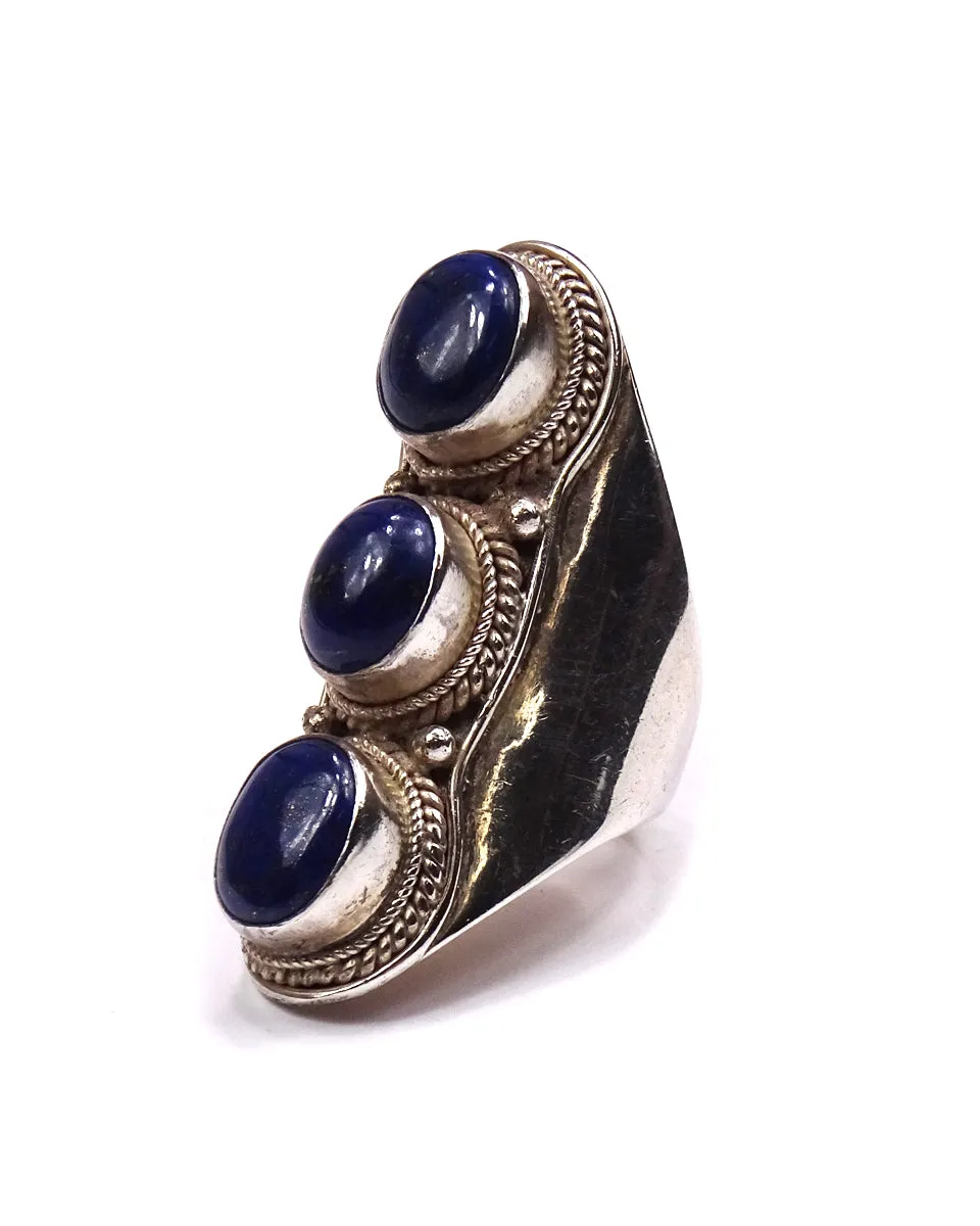 Simple Triple Stone Ring