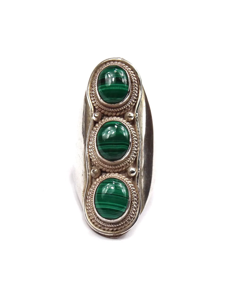 Simple Triple Stone Ring