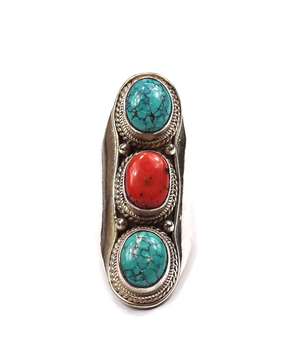 Simple Triple Stone Ring
