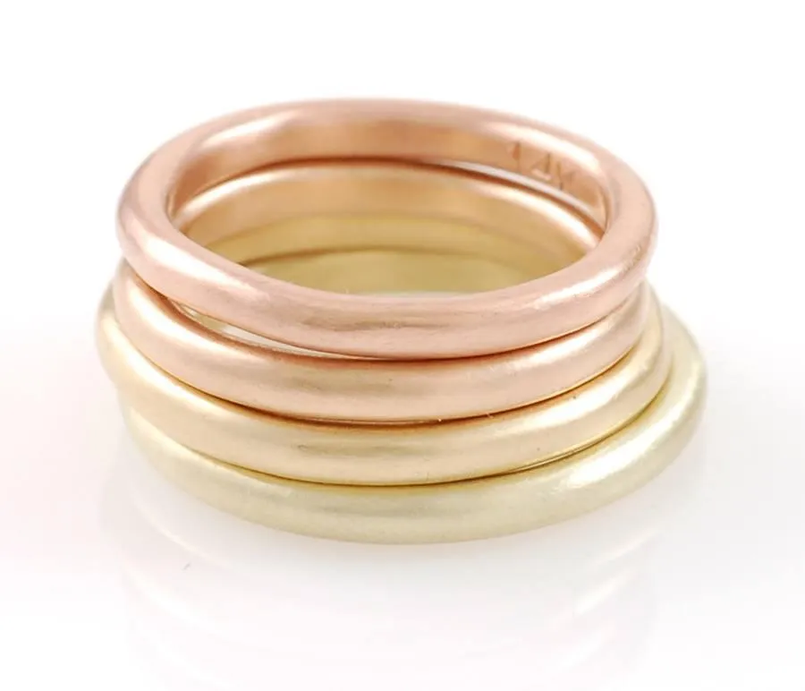 Simplicity Ring in Rose Gold - Made to Order