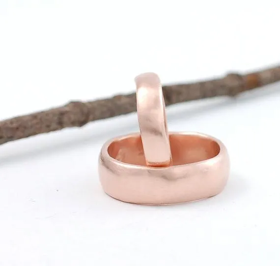 Simplicity Ring in Rose Gold - Made to Order