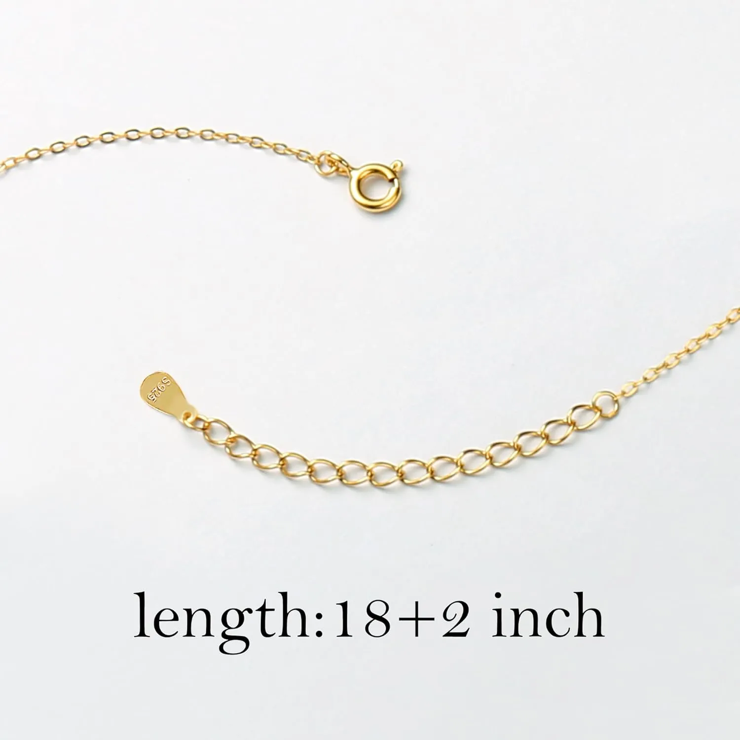 Sterling Silver Pearl Necklaces for Women, Gold/Silver Heart Necklaces for Girls, 10 13 16 21 30 40 50 60 Years old Birthday Wedding Jewelry Gifts, Single Pearl Simple Tiny Small Faux Pearl Necklaces