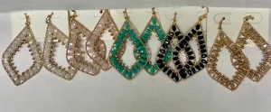 Tear Drop Crystal Earring