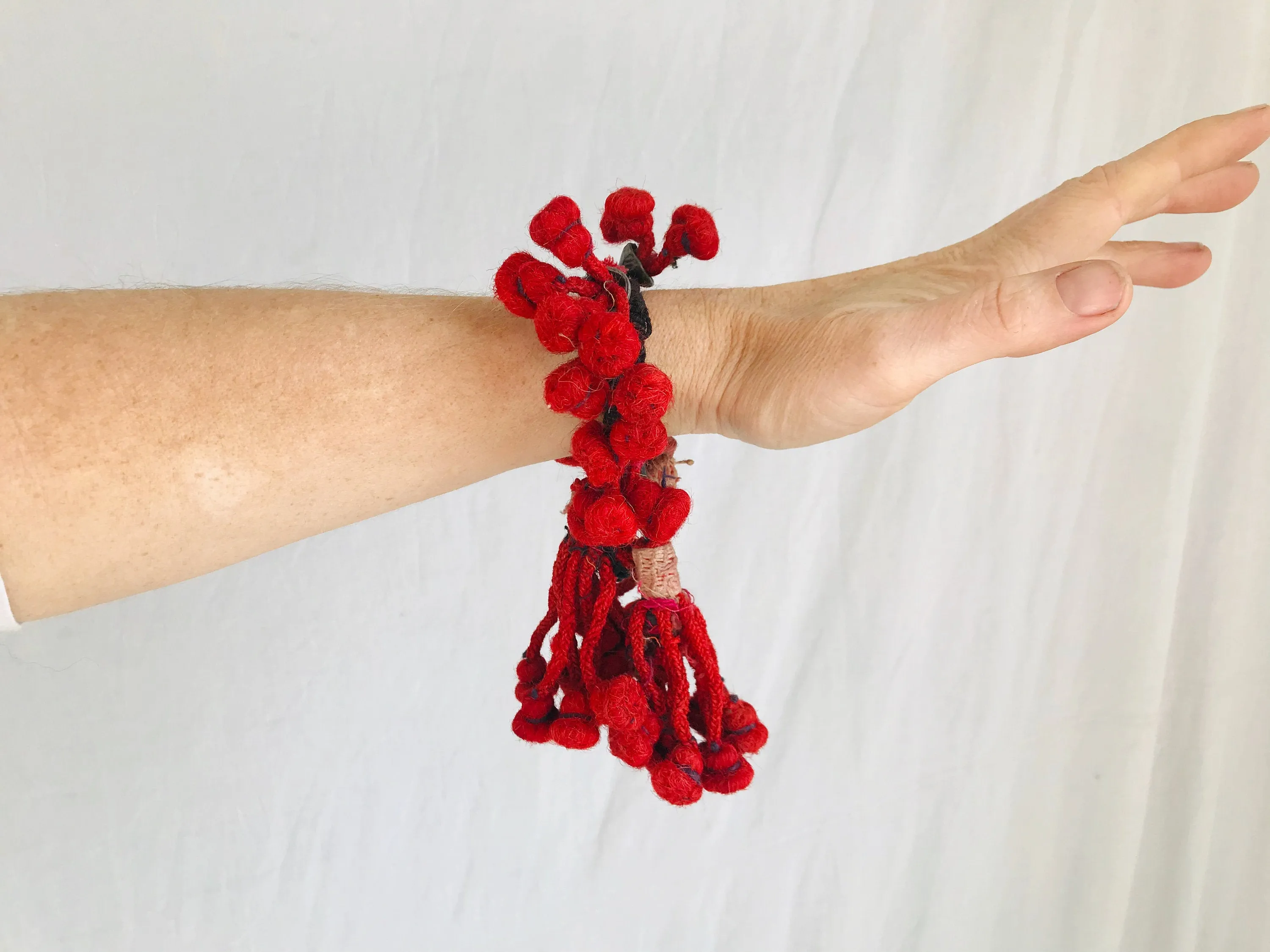 Vintage Rabari Tassel Bracelet